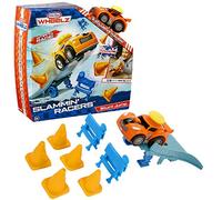 Little Tikes Slammin' Racers Stunt Jump - 15+ Feet Per Slam - With Sports Car & Obstacles