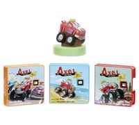 Little Tikes Story Dream Machine Axel The Truck Story Collection, Storytime, Books, HarperCollins, Audio Game Character, Gift & Toy for Ages 3+