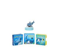 little tikes Story Dream Machine Story Collection - The Big Shark, Little Shark Collection - 3 Storytime Books and 1 Audio Play Character - For Toddlers and Kids, Toy For Girls and Boys Ages 3+ years