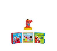 Little Tikes Story Dream Machine Sesame Street Story Collection - Elmo and Friends Collection - 3 Storytime Books and 1 Audio Play Character - For Toddlers and Kids, Toy For Ages 3+ years