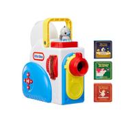 Little Tikes Story Dream Machine Starter Pack with 3 Classic Fairytale Stories - Light, Sound, and Audio Projector for Kids - Includes 3 Stories and 1 Character - For Kids Ages 3+ Years
