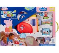 Little tikes Story Dream Machine Starter Set with 3 Peppa Pig Fairy Tales - Light, Sound and Audio Projector for Kids - Includes 3 Stories and 1 Figure - For Ages 3+