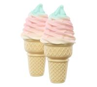 Little Tikes Sweet Spaces Playful Plates Ice Cream - Toy Food Accessories with Cones for Kitchen Activities, For Children Ages 3+ Years
