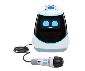 Little Tikes Tobi 2 Interactive Karaoke Machine - Sing Along with Built-In Speaker, Microphone, & Bluetooth - Includes Multiple Play Modes, Games, & More - Record & Play Back Audio - For Kids Ages 6+