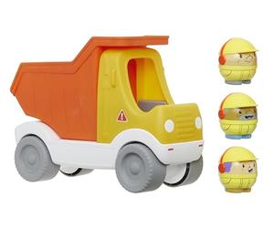 little tikes Toddle Tots Haul Away Dump Truck - Toddler Playset - Dump Truck & 3 Character Figures for Pretend Play - Toy for Toddlers and Kids - Suitable for Girls and Boys Ages 1-5 Years