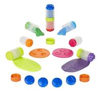 Wonder Factory Never Dry Dough Mega Box Set - Includes 8 Tubes of 59mL Dough, Colourful Modelling Compound, Does Not Dry Out, No Gluten, and Smells Nice, Creative Toys for Children