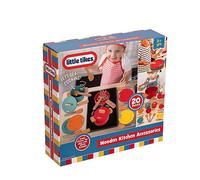 Little Tikes Wooden 20 Piece Pots & Pans Set