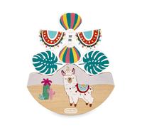 Little Tikes Wooden Critters Balancing Toy Llama-Corn Playset