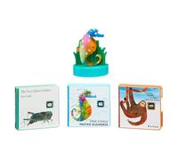 little tikes World of Eric Carle Swim, Climb, Crawl Collection for Story Dream Machine - 3 Stories & 1 Character, Storytime Books with Audio Play Character, For Boys and Girls Ages 3+