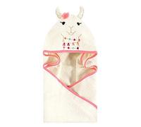 Little Treasure Animal Face Hooded Towel, Llama, One Size