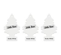 LITTLE TREES Air Freshener, Arctic White, 3 Pack