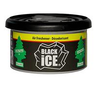 Little Trees Air Freshener Fiber Can LTFC724 Black Ice Fragrance For Car Home Boat Caravan - Single Pack