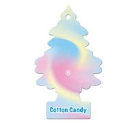 Little Trees Air Freshener Tree MTR0046 Cotton Candy Fragrance For Car Home Boat Caravan - Single Pack