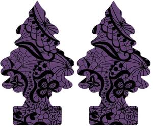 Little Trees Air Freshener Tree MTR0075 Midnight Chic Fragrance For Car Home Boat Caravan - Single Pack (Pack of 2)