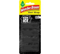 Little Trees Arbre Magique Vent Wrap Invisible Black Ice Perfumed Air Freshener Super Long Lasting Scent for Car, Home, Office, etc