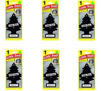 Little Trees Car Air Freshener Black Ice - Pack of 6