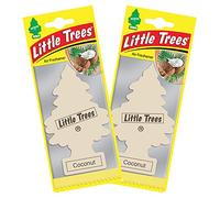 Little Trees Air Freshener Tree MTR0053 Coconut Fragrance For Car Home Boat Caravan - Single Pack