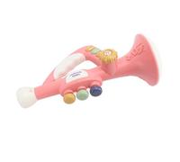Little Trumpet Toy for Toddlers, Kid Trumpet Toy Electronic Music Potential Development Multi Function Blow Horn for Kids (Pink)