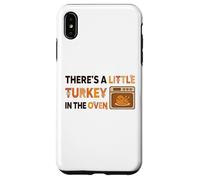 Little Turkey in the Oven - Thanksgiving Baby Announcement Case for iPhone XS Max