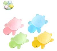 Little Turtle Handmade Essential Oil Soap, Natural Ingredients Fragrance For Kids, 4PCS Cute Mini Turtle Moisturizing Soap for Hands & Face (4)