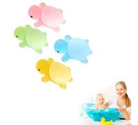 Little Turtle Handmade Essential Oil Soap, Natural Ingredients Fragrance Soap for Kids, Kids Cute Cleansing Bathsoap Moisture for Washing Hands, Face (1, 4PCS)
