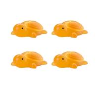 Little Turtle Soap Natural Ingredients 4pcs Handmade Essential Oil for Kids Moisturizing in Cute Mini Shape Gentle Cleaning with Soothing Scent Fun Yellow