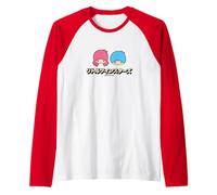 Little Twin Stars Sanrio Character Classic Japan Design Raglan Baseball Tee