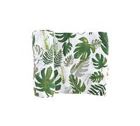 Little Unicorn | Cotton Muslin Swaddle Single ( Tropical Leaf ), 1 pack