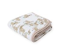 Little Unicorn - Premium Quality, 100% Cotton Muslin Quilt - Large 120x120cm (Llama Llama)