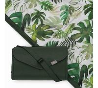 Little Unicorn - Premium Quality 100% Polyester - Water Resistant, Easily Portable Indoor & Outdoor Blanket - 152 x 213 cm (Tropical Leaf)