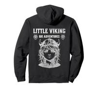 Little Viking Big Adventures Boys Nordic Helmet Kids Pullover Hoodie