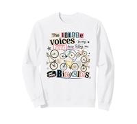 Little Voices Get More Bicycles Cycling Lover Sweatshirt
