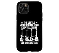 Little Voices in My Head Keep Telling Me Get More Guitars Case for iPhone 11 Pro
