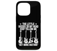 Little Voices in My Head Keep Telling Me Get More Guitars Case for iPhone 13 Pro
