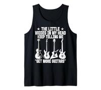 Little Voices in My Head Keep Telling Me Get More Guitars Tank Top