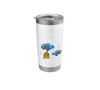 Little Voices Keep Telling Me Get More Cichlids Stainless Steel Insulated Tumbler