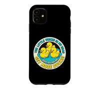 Little Voices Keep Telling Me Get More Ducks Graphic Case for iPhone 11