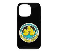 Little Voices Keep Telling Me Get More Ducks Graphic Case for iPhone 13 Pro