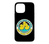 Little Voices Keep Telling Me Get More Ducks Graphic Case for iPhone 13 Pro Max
