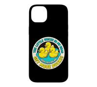 Little Voices Keep Telling Me Get More Ducks Graphic Case for iPhone 14 Plus