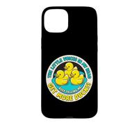 Little Voices Keep Telling Me Get More Ducks Graphic Case for iPhone 15 Plus