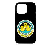 Little Voices Keep Telling Me Get More Ducks Graphic Case for iPhone 16 Pro