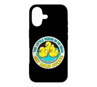 Little Voices Keep Telling Me Get More Ducks Graphic Case for iPhone 17
