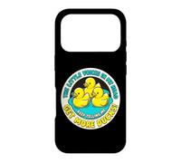 Little Voices Keep Telling Me Get More Ducks Graphic Case for iPhone 17 Pro