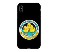 Little Voices Keep Telling Me Get More Ducks Graphic Case for iPhone XS Max