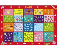 Little Wigwam 1 to 20"No Tear Guarantee Educational Poster (60 x 42cm)