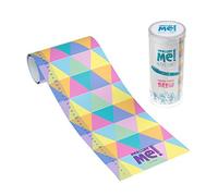 Little Wigwam Measure Me! Roll-up Height Chart for Children - Harlequin