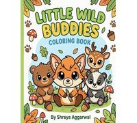 little wild buddies: Coloring book