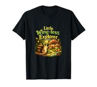 Little Wing-Less Explorer Slug Cottagecore Mushroom Art T-Shirt