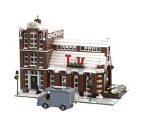 Little Winter Town Hall Christmas Building Set, Mini Truck & Snowy Village Model | Heartwarming Holiday Centerpiece & Collectors Gift (983PCS)